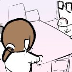 生後4ヶ月の赤ちゃんが会長すぎる…！ファミレスでの“会議みたいなしぐさ”がたまらない